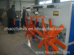 pe double wall corrugated pipe extrusion line