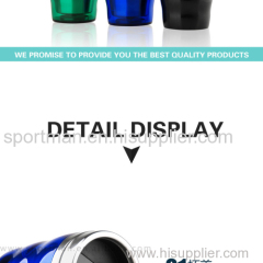 Promotional Customized travel mug plastic coffee cup