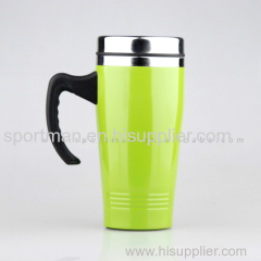 Color painting Double Wall Stainless Steel Vacuum Thermo Travel coffee mug flask