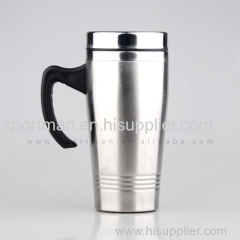 Color painting Double Wall Stainless Steel Vacuum Thermo Travel coffee mug flask