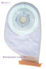 Standard One piece/Two piece hydrocolloid adhesive colostomy bag /ostomy bag /ileostomy bag with Skin Barrier Pouch with