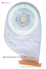 Standard One piece/Two piece hydrocolloid adhesive colostomy bag /ostomy bag /ileostomy bag with Skin Barrier Pouch with