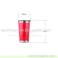 Creative Plastic Travel Mug Car Mug Keep water hot and cold