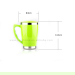 14oz Plastic Travel Mug cup keep warm with colorful handle and lid