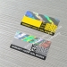 Tamper Evident Seal Stickers Embossed With Holographic