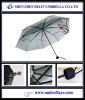 Beautiful chinese oil printing fold umbrella promotional manul 3 fold umbrella 3 fold umbrella