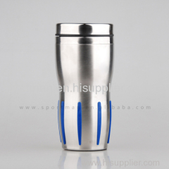 Silver Stainless Steel Travel Mug Thermal Mug Beer Mug Water mug