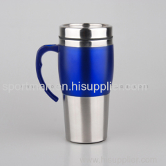 2016 Stainless Steel Double Wall Travel Mug Tea Tumbler Thermos Coffee Cup