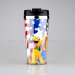 Plastic Changeable Insert Paper mug DIY Travel Mug with Photo insert