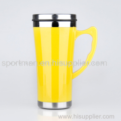 Wholesale 450ml 16oz fashion stainless steel travel mug Hot sale