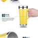 450ml 16oz fashion Vacuum stainless steel travel mug Hot sale