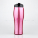 Double Wall Stainless Steel Travel Mug Water Drinking bottle tumbler with spill proof lid