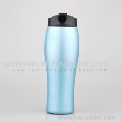 Double Wall Stainless Steel Travel Mug Water Drinking bottle tumbler with spill proof lid