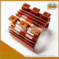 Anodizing Led Copper Heat Sinks