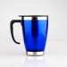 16oz Plastic Double Walls Travel Mug plastic mug with handle