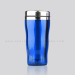 Double Wave Shape Plastic Travel Mug Thermal Coffee mug isnulated with lid