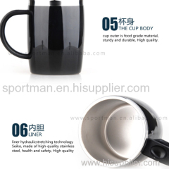 Custom Plastic Travel Mug Mighty Mug Coffee Mug/Car Mug