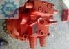 Red Hydraulic Swing Motor Parts Of Excavator Machine PC200-6 PC220-6