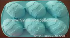 6 Star Muffin Silicone Mould