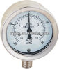 63mm Bottom St.St. Capsule Mbar Gas Pressure Gauge