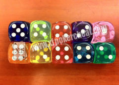 Remote Control Casino Gambling Dice With Liquid Mercury Inside