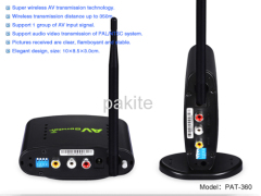 PAKITE Brand Wireless AV Sender/Wireless Audio Video Transmitter Receiver for cctv camera
