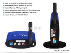 PAKITE Brand Wireless AV Sender/Wireless Audio Video Transmitter Receiver for cctv camera