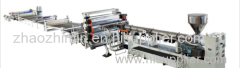 2100mm Width with UV PC Hollow Sheet Hollow Grid Sheet Extrusion Line