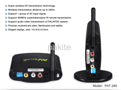 PAKITE Brand Wireless AV Sender/Wireless Audio Video Transmitter Receiver for TV/IPTV/STB