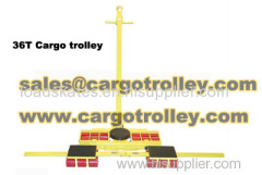 Steerable machinery skates capacity can be more than 2000 tons