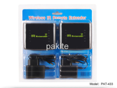 433.92MHz PAKITE Brand Wireless IR Remote Extend with 200M Transmit Range for TV and DVD
