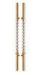 Gold Crystal Pull Knobs 1050mm 1800mm 140mm Crystal Lever Door Handles