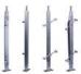 Stainless Steel Balcony Railing SSS Finish Aluminum Balusters For Deck Railings