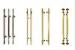 Brushed Steel Door Handles Decorative Stainless Steel Pull Door Handles