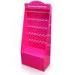 Pink color printed Jewellery Custom Cardboard Displays with hooks