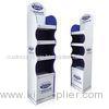 4 tiered Skincare Cardboard Floor Display with shelves holding 35kg for retail