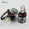 H1 H3 9007 Universal LED Headlight Kit 6000k Daytime White / 3000k Yellow