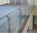 304 Interior Stainless Steel Guardrail / Stainless Steel Handrail Glass Balustrade