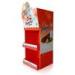 Professional POS Cardboard Counter Display with trays for Chocolate