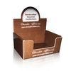 Chocolate / Foldable Cardboard Countertop Display Boxes UV Coating