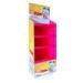 Milk Tea Cardboard retail display with 4 shelves holding 30kg
