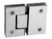 Waterproof Stainless Steel Toilet Hinges Polish Shower Door Hinges Replacement