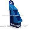 Custom Retail Cardboard Floor Display Stand with 3 trays holding 30kgs OEM/ODM