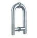 Hotel Long Door Pull Handles Waterproof Stainless Steel Flush Pull Handles