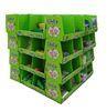 OEM UV coating Corrugated Cardboard Pallet Display case for Stationery promotion