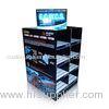 2 -sided Cardboard Pallet Display with trays and slots for Garment