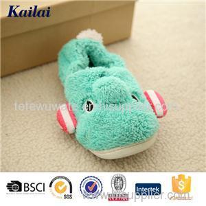 Shu Velvet Embroider Animal Casual Shoes