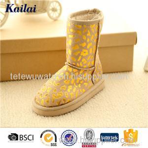 Stamping Viscose Child Boots