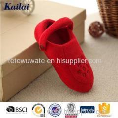 Micro Velvet Embroidery Baby Shoe