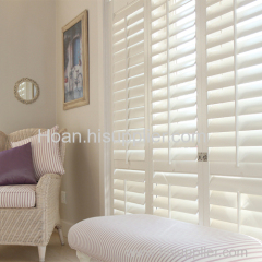 Hoan Basswood / PVC / Aluminum Window Shutters Plantation Shutters (24 colors)